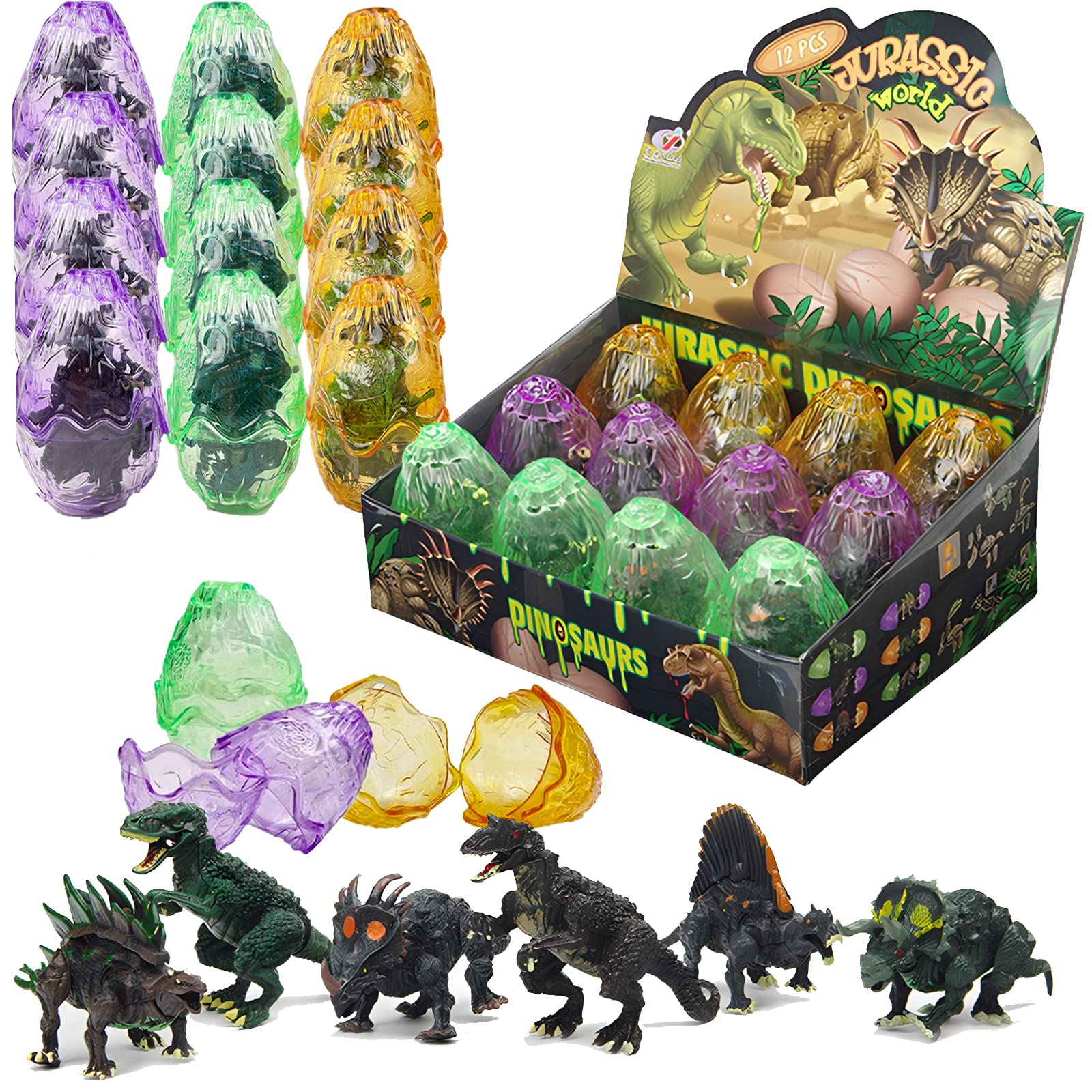 Amazon.com: Liberty Imports 12 Pack Dinosaur Puzzle Monster